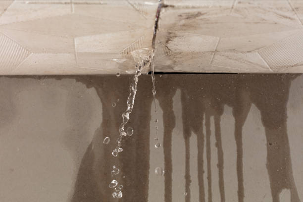 Professional Structural Drying technician working in Oakland, ME